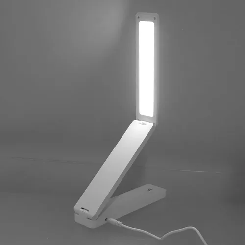 Vista 9 de POPETPOP Adjustable USB Light with Light Modes Folding Eye Care Desk Lamp for Home Office Rechargeable and Battery Powered Portable Reading