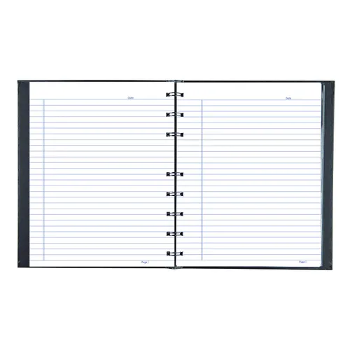 Vista 5 de Blueline Notepro - Cuaderno de composición negro, 9.25 x 7.25 pulgadas, 192 páginas rayadas (A9C.81)
