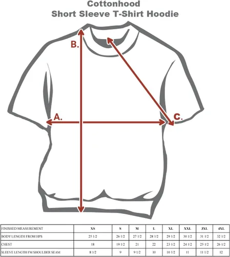 Vista 4 de Camiseta de manga corta con capucha