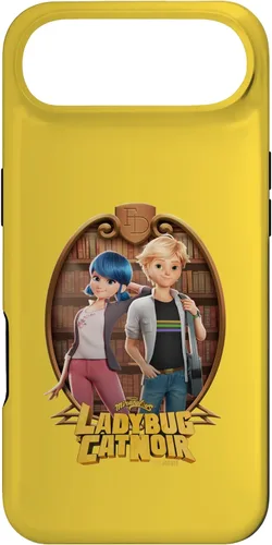 Vista 26 de Funda para iPhone 13 Miraculous Ladybug and Cat Noir The Movie Marinette Adrien