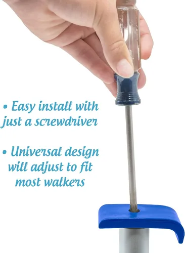 Vista 3 de Bundle: Flexfit Universal Walker Ski Glides - 2 pares (azul)