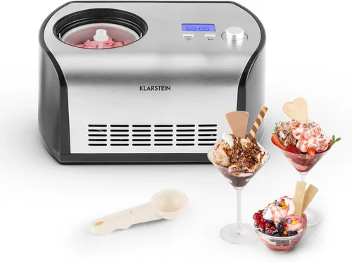 Vista 6 de Klarstein Snowberry & Choc 20.5cm l x 39.5cm b x 25cm h stainless steel