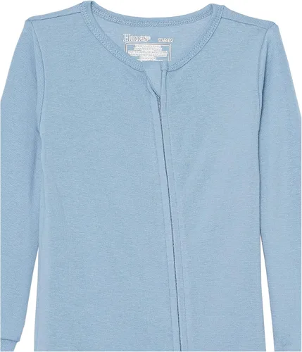Vista 2 de Hanes Pijama Baby Sleep N' Play Ultimate Zippin (2 unidades), Blanco