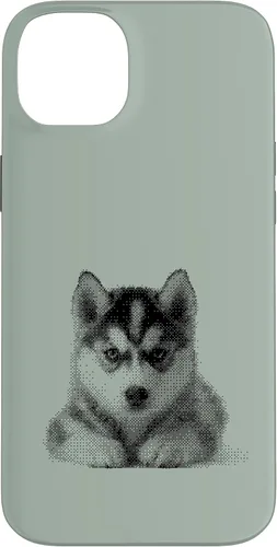 Vista 14 de Chic Husky Puppy for Dog Mom and Paw Parents Case for iPhone 15