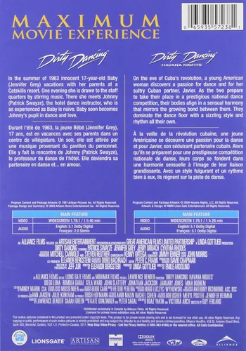Vista 2 de Dirty Dancing (1987) Dirty Dancing Havana Nights (2004) (Double Feature)