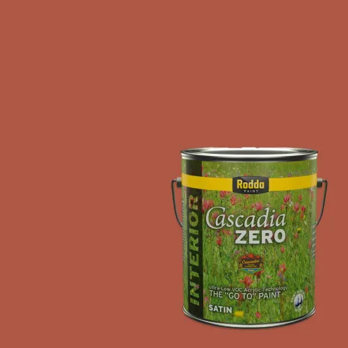 Vista 15 de Rodda Paint CASCADIA ZERO - Pintura plana e imprimación para interiores en uno, cuarto de galón, crema de ballet
