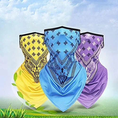 Vista 6 de KINGREE Pasamontañas de esquí, casco de motocicleta, polaina para el cuello, medias máscaras de secado rápido