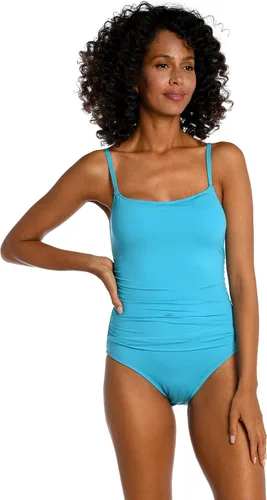 Vista 12 de La Blanca Bañador de una pieza Island Goddess para mujer con banda elástica lateral Manzana