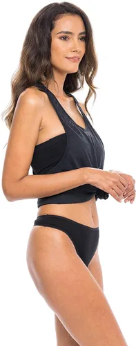Vista 4 de Sexy Basics Paquete de 10 tangas con espalda en T para mujer Bragas de algodón no visibles en varios