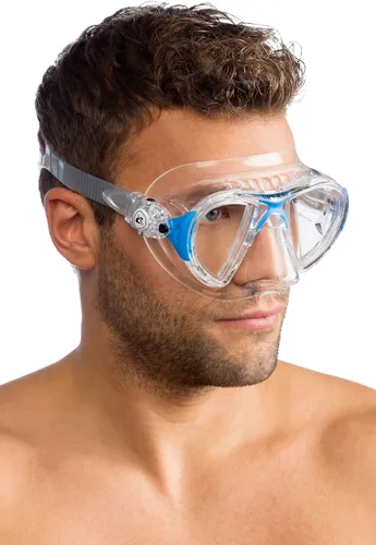 Vista 6 de Cressi Máscara de buceo de alta gama para adultos, fabricada en silicona de cristal revolucionario, cristal evolutivo de ojos grandes fabricado