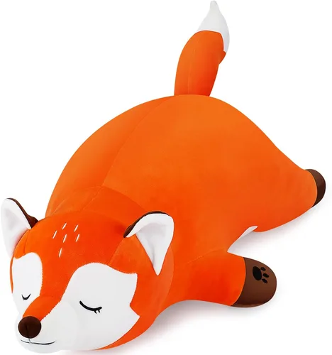 Vista 9 de Peluche de Perro Salchicha Negro Gigante de 30'' - Animal de Peluche de Perro Weiner Grande, Almohada de Peluche, Peluches, Juguete de Peluche