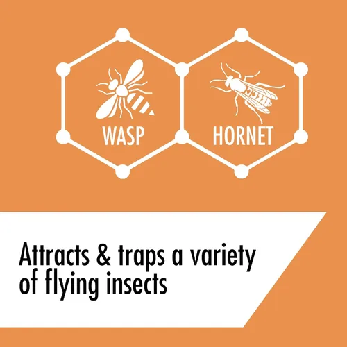 Vista 2 de Stem Mata avispas, avispones y chaquetas amarillas: Spray insecticida de ingredientes activos a base de plantas, insecticida botánico