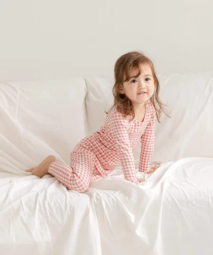 Vista 40 de AVAUMA Conjunto de pijama de algodón para bebés y niñas de 6 meses a 7 años