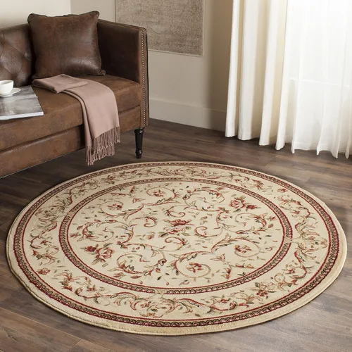 Vista 9 de SAFAVIEH Lyndhurst Collection - Alfombra para pasillo, 2 pies 3 pulgadas x 6 pies, marfil y marfil, diseño tradicional oriental, no desprende pelusa