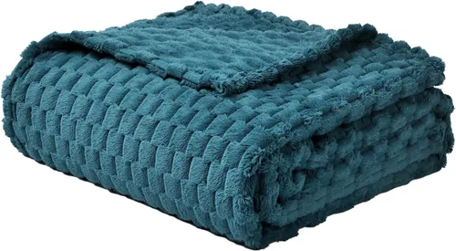 Vista 34 de FY FIBER HOUSE Manta de Vellón para Sofá 300GMS Súper Suave de Felpa Difusa Mantas y Cobijas para Sofá Cama Oficina, 40x50 Pulgadas, Beige