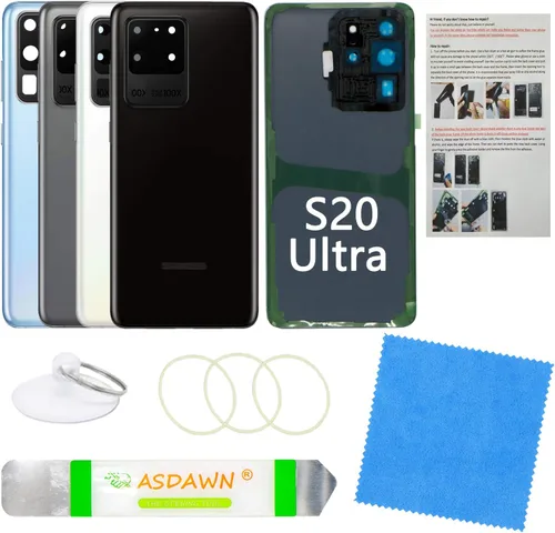 Vista 60 de Para Galaxy Note 8 SM-N950 All Carriers Reemplazo de cristal del panel Cinta preinstalada + lente de cámara preinstalada + kit de herramientas