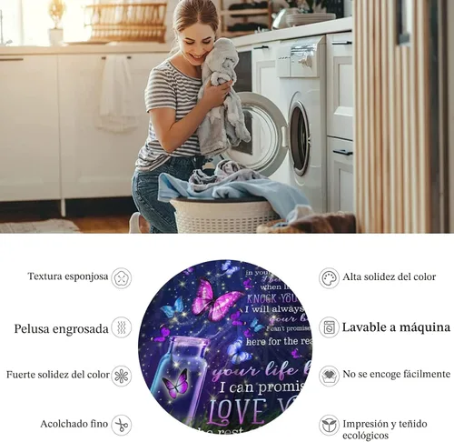 Vista 8 de Regalos para Mi Hija de Mamá, Regalos para Mi Hija Manta de Mamá, Mantas para Hija, Cumpleaños Aniversario Graduación