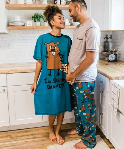 Vista 5 de Lazy One Camisones para mujer, diseños de animales