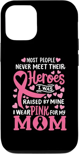 Vista 28 de Breast Cancer Awareness Wear Pink for My Mom Support Kids Case for iPhone 17