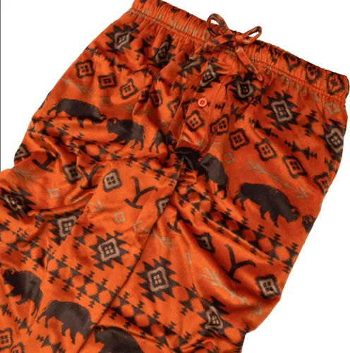 Vista 3 de Yellowstone mens Pajama Pants, Soft & Comfortable Nightwear for Adults, Lounge Bottoms