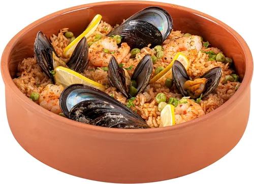 Vista 43 de Restaurantware-Terra Tek Cazuelas de Terracota de 2.7 Onzas, 2 Ollas de Arcilla Esmaltada Azul Para Cocinar - Listas para Horno, Aptas