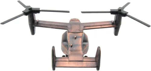 Vista 4 de Treasure Gurus Metal Replica USAF USMC V-22 Osprey VTOL Die Cast Sacapuntas