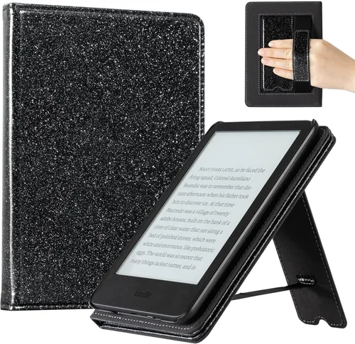 Vista 32 de CoBak Funda para todos los nuevos E-Reader de 6 pulgadas 2024 y 2022 (11 generación), funda inteligente de piel sintética, apagado y encendido