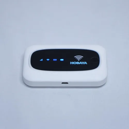 Vista 5 de Enrutador de tarjeta SIM WiFi 4G LTE portátil Batería incorporada 10 usuarios inalámbricos de alta velocidad Portátil Hotspot de viaje Mini