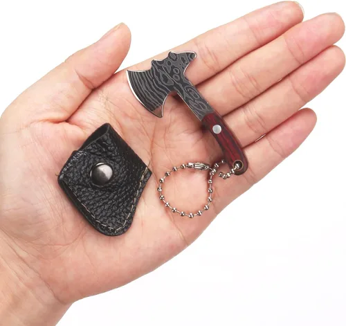 Vista 3 de Juego de cuchillos mini, juego de cuchillos pequeños con funda, mini cuchillos de bolsillo para coleccionistas de cuchillos, regalos y abridor