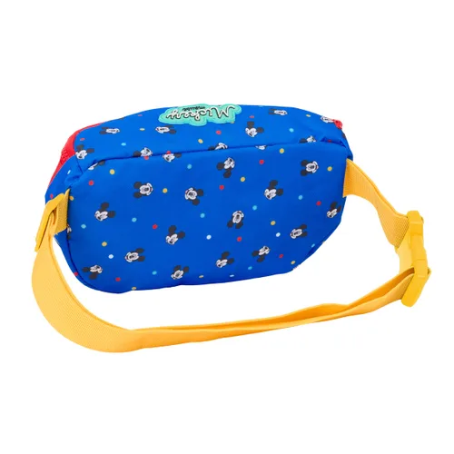 Vista 4 de Portameriendas Térmico Mickey Mouse Clubhouse Good day Azul 23 x 14 x 9 cm