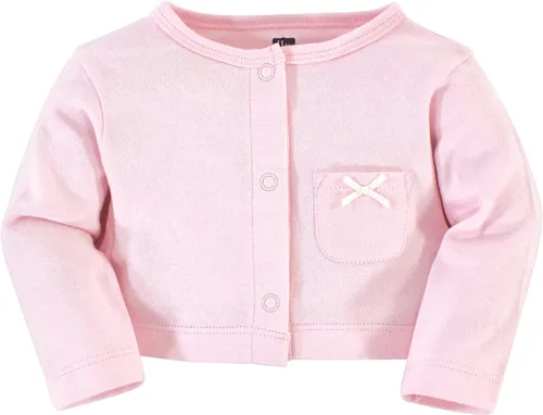 Vista 3 de Hudson Baby - Conjunto de vestido y cárdigan de algodón para niña