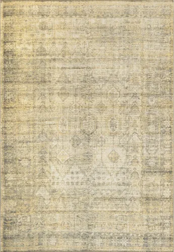 Vista 5 de nuLOOM Chana - Alfombra de área de tejido plano enmarcada con enrejado, 5 x 8 pulgadas, beige