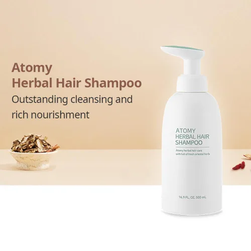Vista 6 de Atomy Champú Herbario Cabello 500 Ml