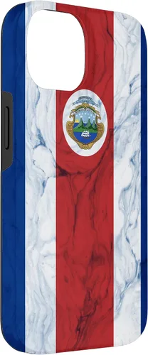 Vista 6 de Bandera de Costa Rica y fondo elegante - Funda del orgullo costarricense para iPhone 17
