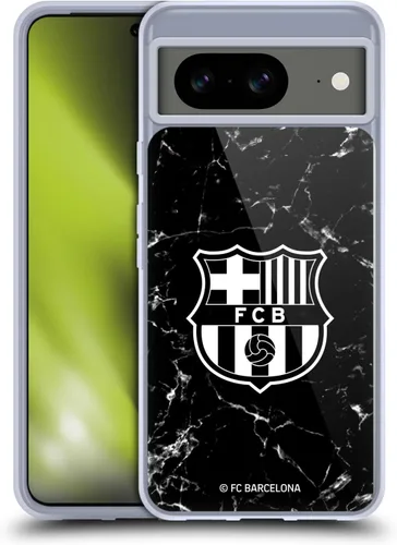 Vista 29 de Head Case Designs Funda de gel con licencia oficial del FC Barcelona Barca Crest Patterns [protección de grado militar] compatible con Google Pixel 3