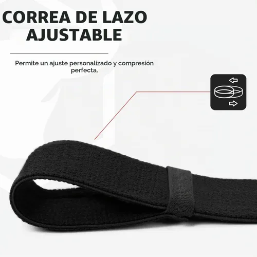 Vista 6 de Coderas para levantamiento de pesas (1 par) - Coderas elásticas de 50 pulgadas para levantamiento de pesas - Soporte de codo para press de banca