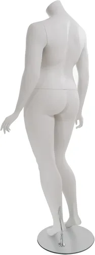 Vista 4 de Mondo Mannequins AMBERPLHL - Maniquí ámbar de talla grande - sin cabeza