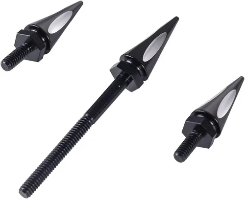 Vista 4 de Tornillos negros para parabrisas para modelos Harley Touring (Street Glide 2014+)