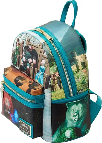 Vista 3 de Loungefly Disney Brave Merdina Princess Scene Mini Mochila, Multi, Tamaño único, Mochila