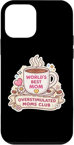 Vista 16 de Overstimulated Moms Club Funny Mother's Day Mama Mum Momma Case for iPhone 17