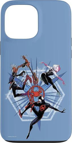 Vista 23 de Funda para iPhone 16 Marvel Spider-Man: Across the Spider-Verse Miles Gwen Hobie