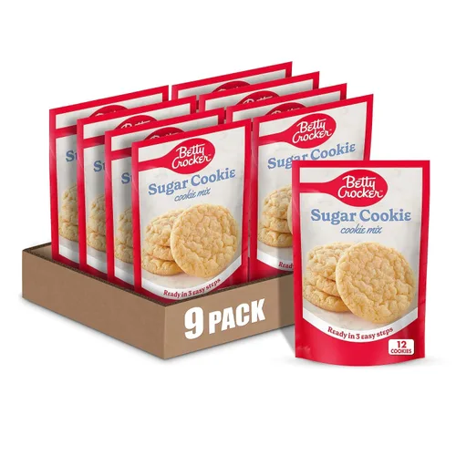 Vista 31 de Betty Crocker Galletas de azúcar, mezcla para hornear galletas, 17.5 oz