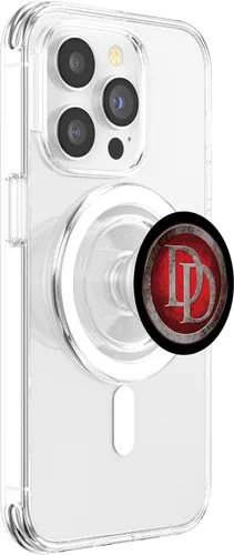 Vista 3 de Marvel Daredevil DD Super Hero Icon PopSockets MagSafe PopGrip para iPhone