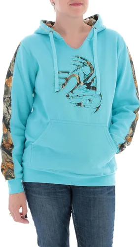 Vista 3 de Legendary Whitetails Sudadera con capucha para mujer