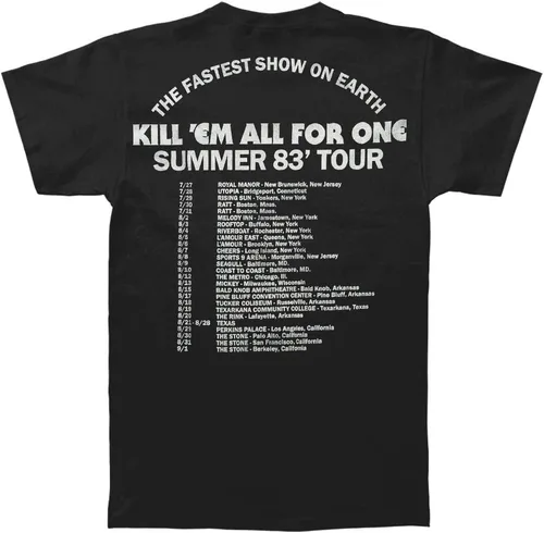 Vista 2 de Bravado Metallica KILLEM All Tour Mens TEE