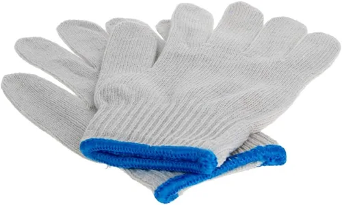 Vista 9 de Othmro Guantes antiestáticos de trabajo de seguridad Guantes de poliéster de tres costillas Guantes Hidratantes Etiqueta