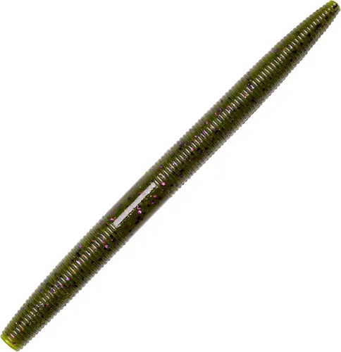Vista 68 de Yum - Gusano de plástico blando Yum Dinger de 5 pulgadas, escamas azules y negras, 30 unidades Bicho Bama