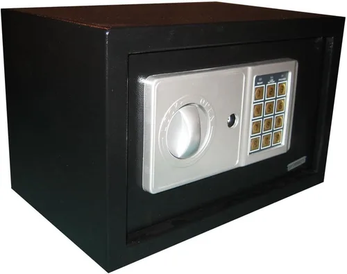 Vista 4 de Caja de seguridad electrónica digital de pared para pistola de joyería Efectivo ValuABLE (Azul)