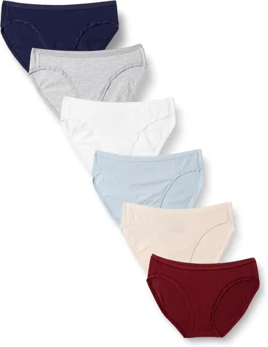 Vista 7 de Amazon Essentials Ropa interior de bikini de algodón y elastano para mujer (disponible en tallas grandes)