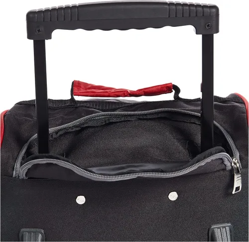 Vista 9 de Fila Bolsa de lona ligera con ruedas de 26 pulgadas, Rojo -, Bolsa de lona ligera con ruedas de 26